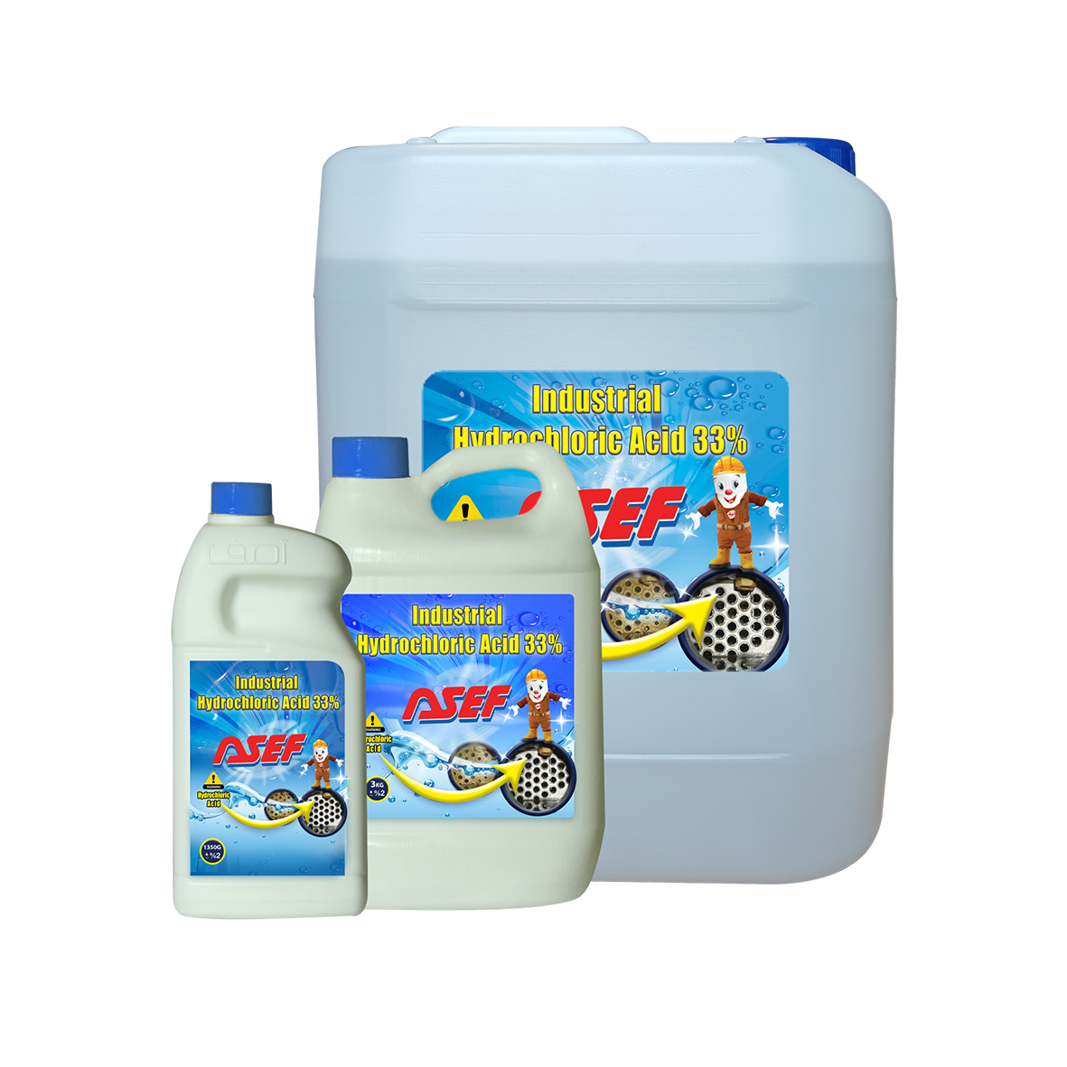Industrial Hydrochloric Acid 33%