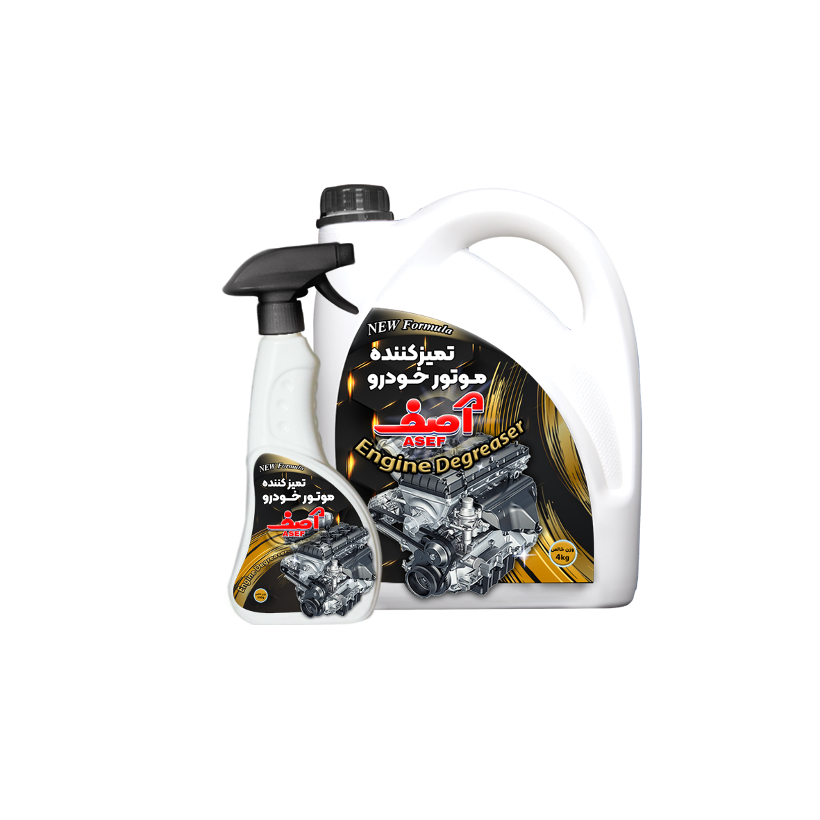 اسپری پاک کننده موتور خودرو خانگی